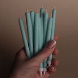 Бенто свічка бірюзова &mdash; фото Wax Harmony