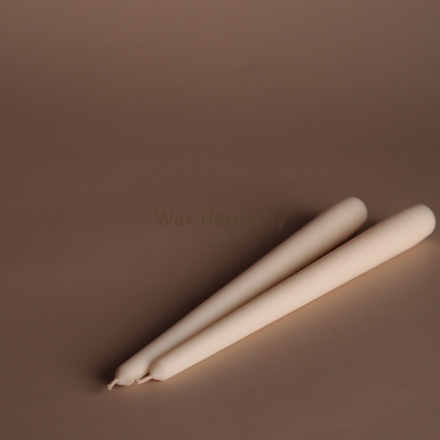 Свічка Столова класична біла &mdash; фото Wax Harmony