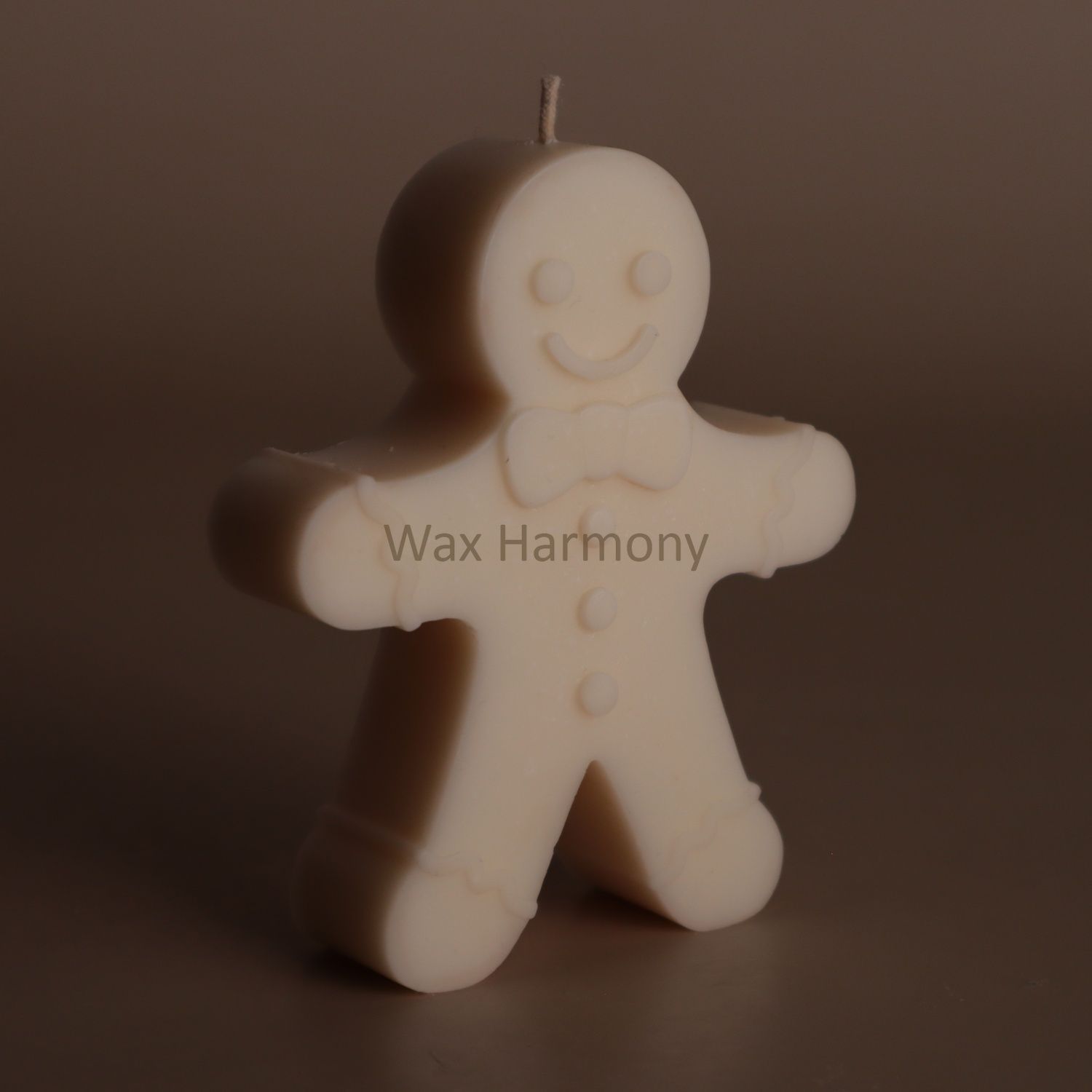 Свічка Пряник біла &mdash; фото Wax Harmony