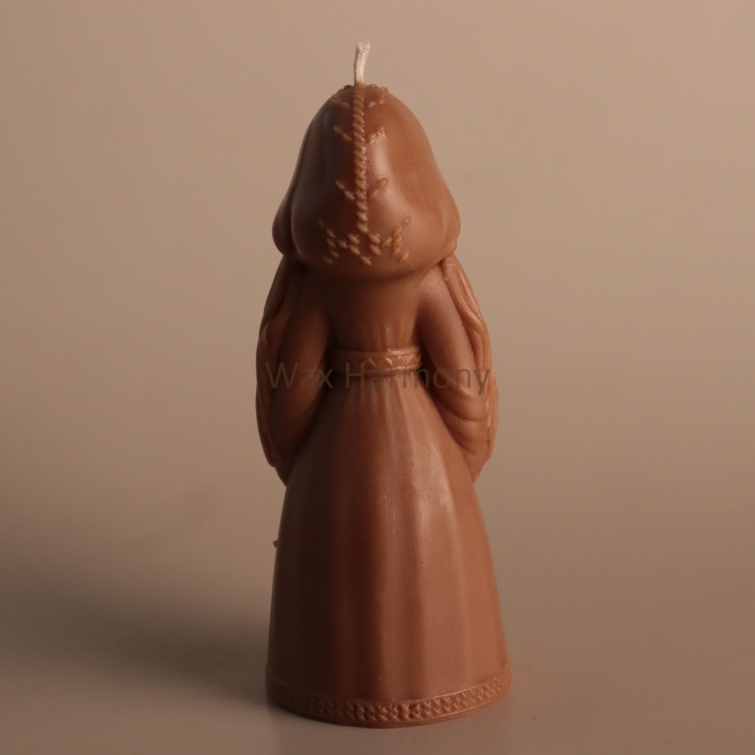 Свічка Конотопська відьма коричнева &mdash; фото Wax Harmony