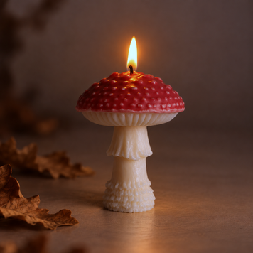 Свічка Мухомор 70 г &mdash; фото Wax Harmony